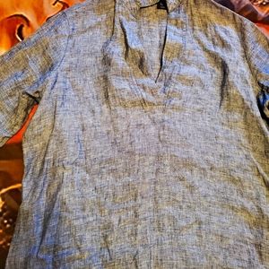 100% linen shirt